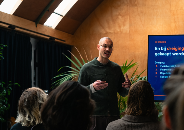 Bas ter Haar Romenij geeft presentatie over vitaliteit en stressmanagement bij Innerleaps